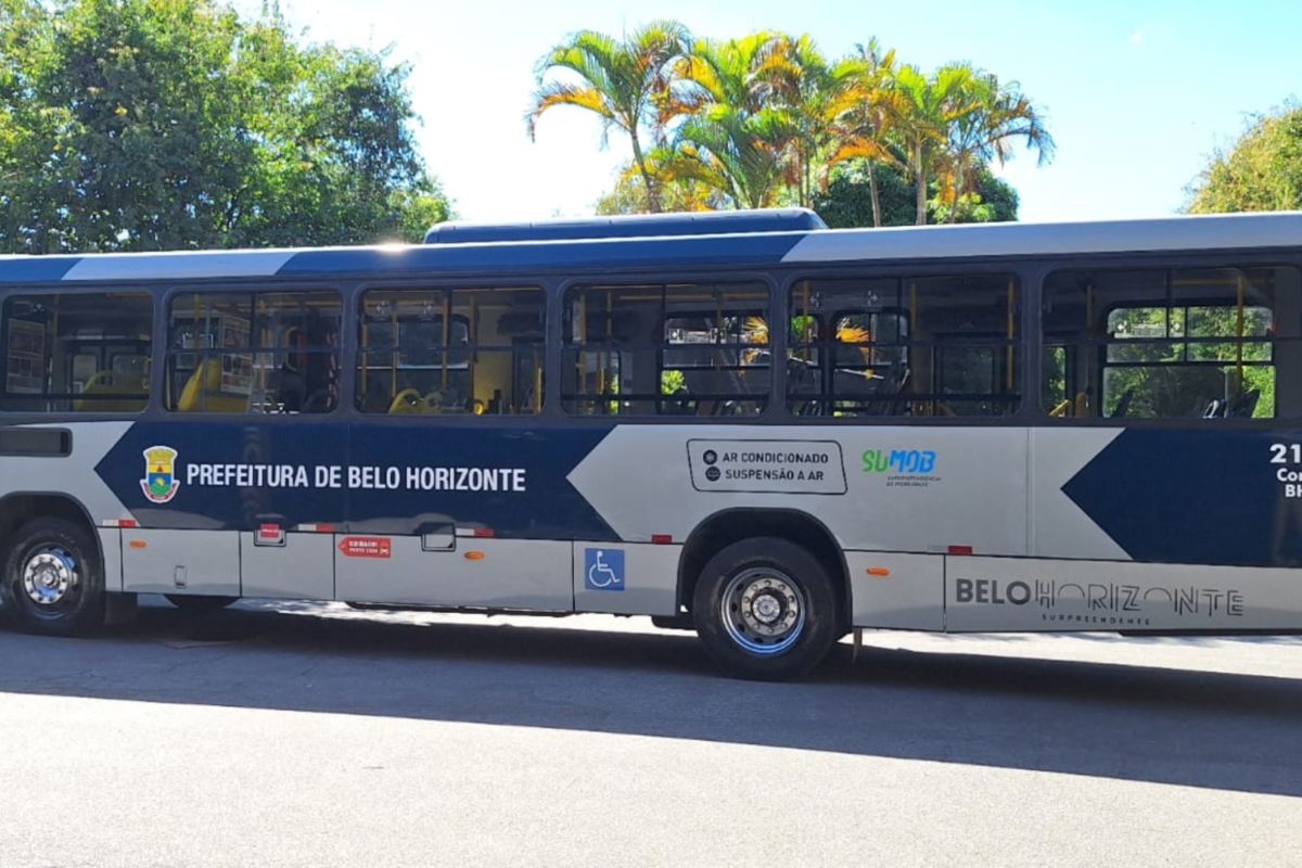 Ônibus do transporte coletivo de Belo Horizonte