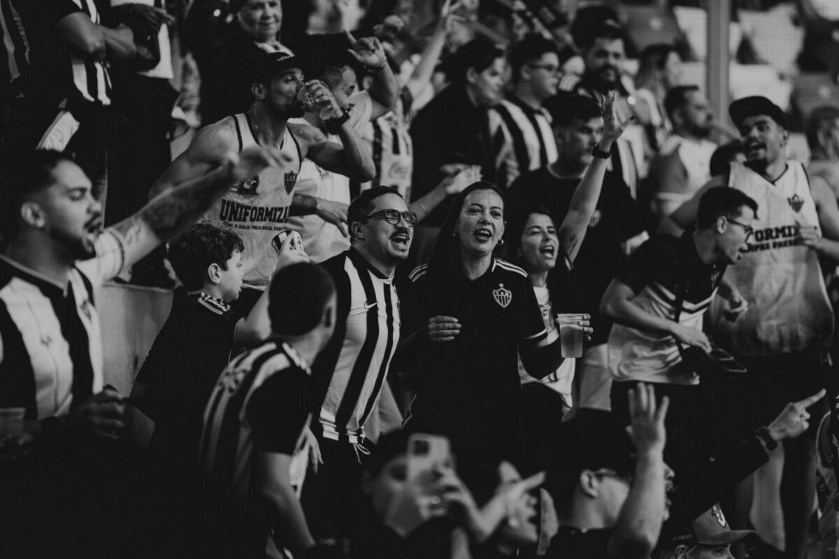 Torcida do Atlético na Arena MRV