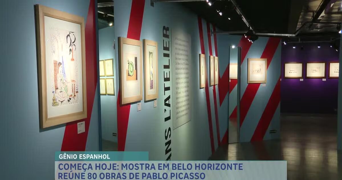 Exposição de Picasso estreia em Belo Horizonte com entrada gratuita