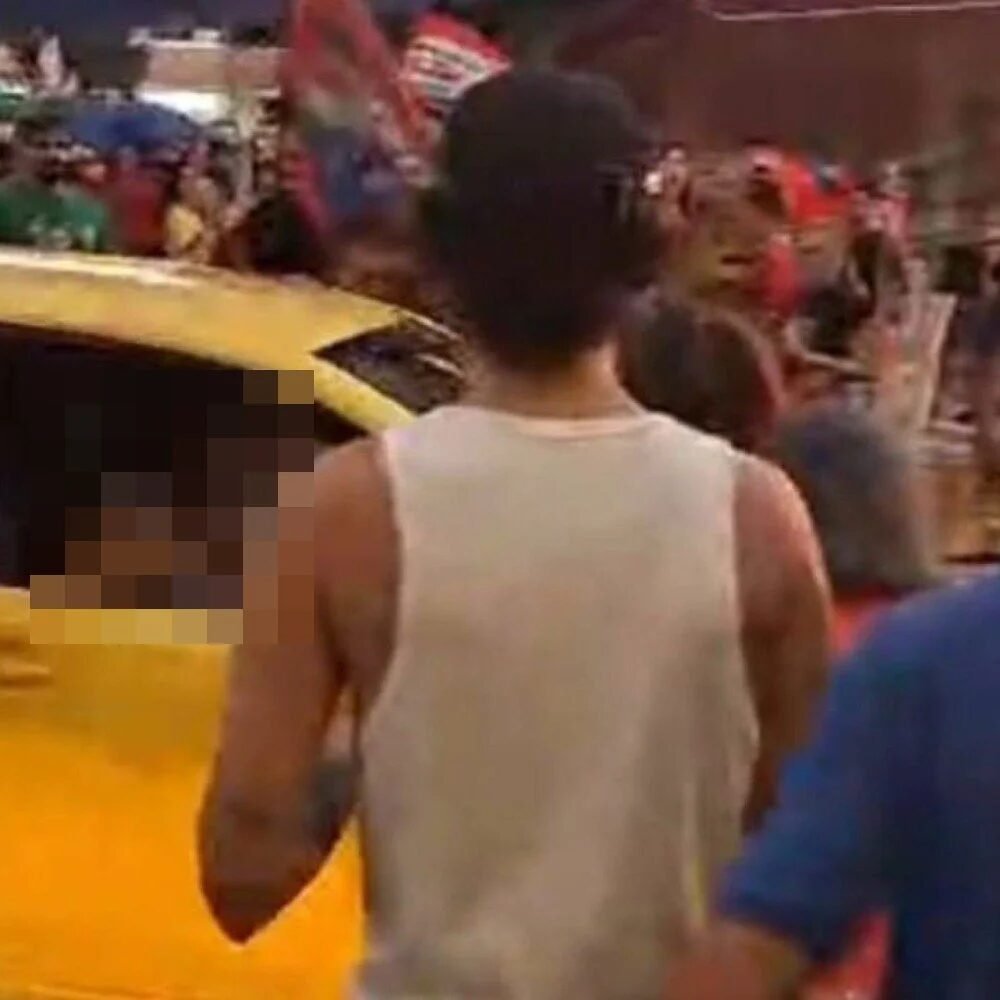 Motorista atropela idoso em ato no Centro de BH e acaba preso