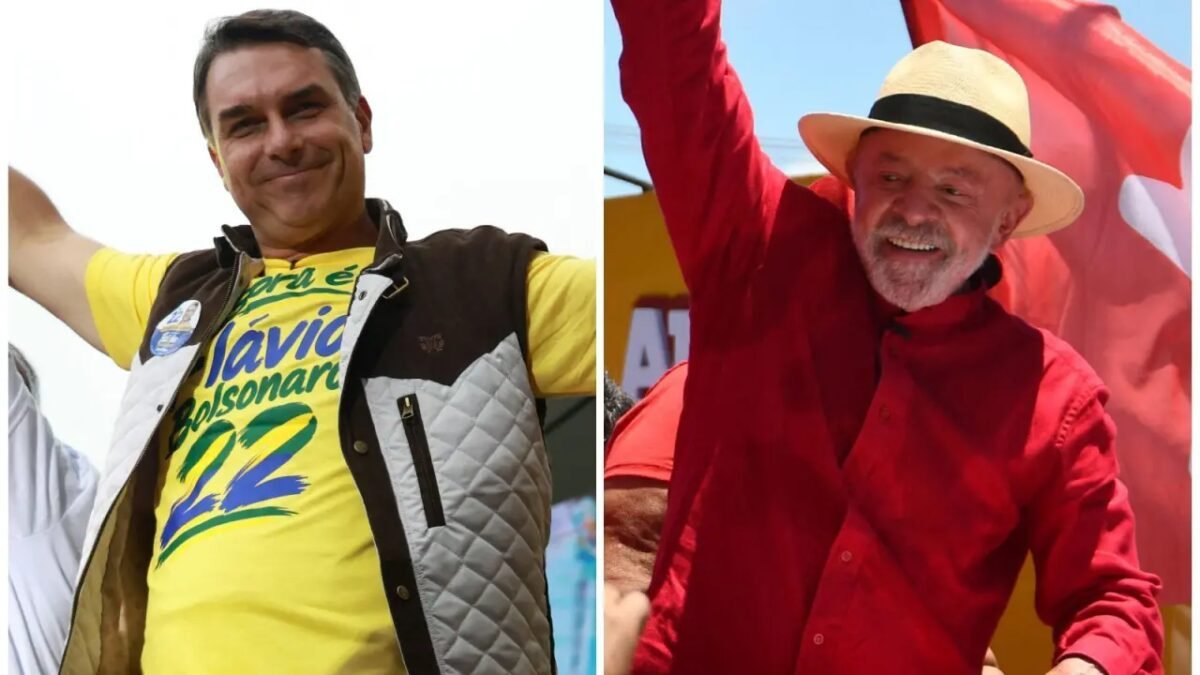 Flávio Bolsonaro começa último dia de campanha em BH com ato na Afonso Pena