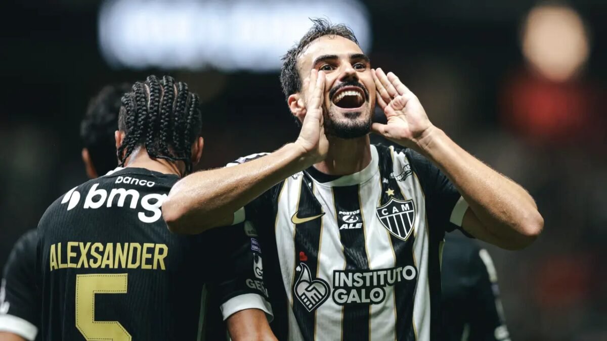 Atlético vence o Coritiba por 1 a 0 e entra no G5 do Brasileirão